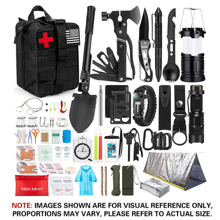 Outdoor Camping Multi Function Survival Supplies Tool Set Hiking Emergency Tool