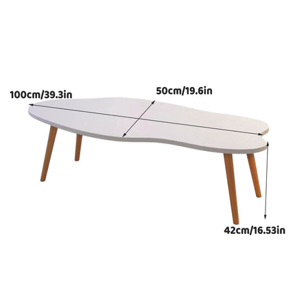 Creative Coffee Table Water-Proof Easy to Clean for Living Room Modern Home Use