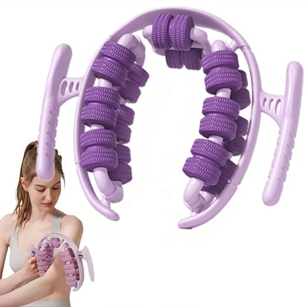 Yoga Wheel Muscle Massage Roller Stretching Fitness Exercise Training Equipment