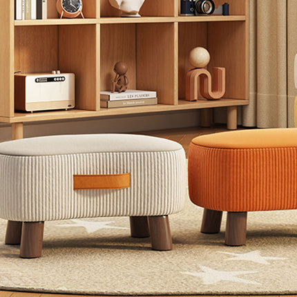 Small Stool for Home Simple Shoe Changing Low Seat Stool Wooden Household Use