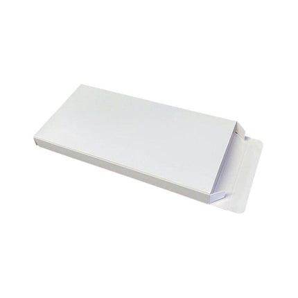 100pcs White Card Box Small Square Folding Box Flat Gift Packaging Storage Box