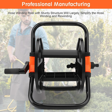 Household Water Pipe Storage Rack Pipe Winder Winding Reel Garden Watering Hose