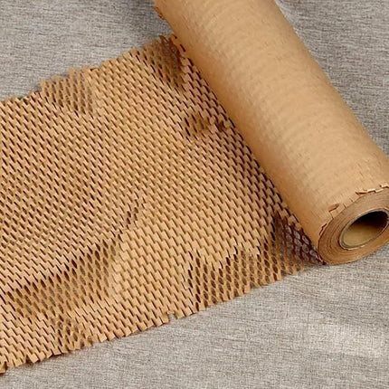 Honeycomb Kraft Paper Roll Shockproof Cushioning Wrapping Paper for Packaging