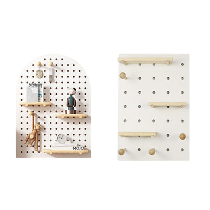 Wall Storage Shelf Panel Display Rack Cave Style Porch Shelf For Home Decoration
