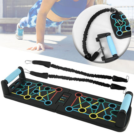 Push Up Board Home Multi Functional Fitness Folding Portable Gym Exercise Tool