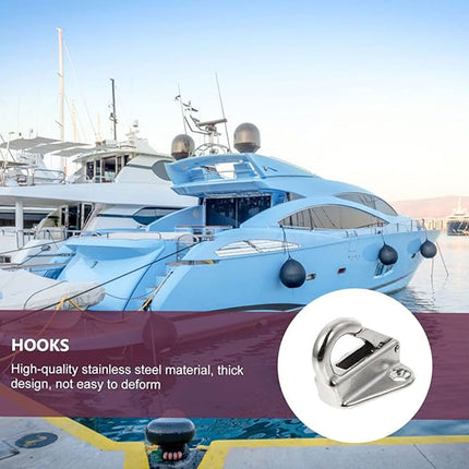 3PCS Stainless Steel Spring Hooks Heavy Duty Clip Hook for Boat Coat Hanger Use