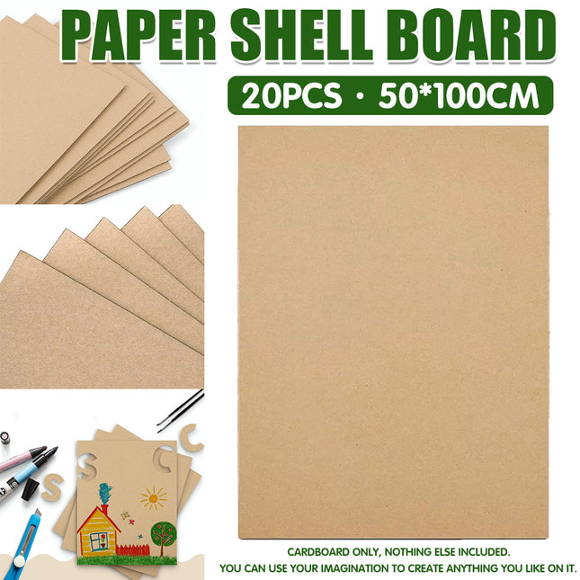 20PCS Cardboard Shipping Box Packaging Corrugated Paper Mailing Protection
