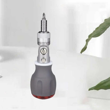 8 in 1 Multi Function Ratchet Screwdriver Durable Chrome Vanadium Steel Repair