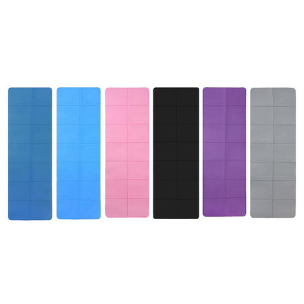 Thickened Folding Yoga Mat Sleeping Pad Portable Floor Nap Mattress for Exercise