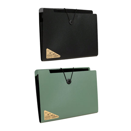 8 Cell File Folder Organizer Bag Test Paper Storage Document Holder School Office