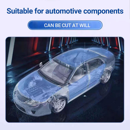3.2m Car Sound Deadening Roll Self-Adhesive Noise Insulation Foam Doors Floors