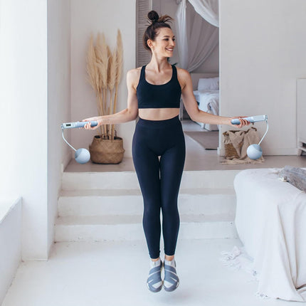 Smart Cordless Weighted Jump Rope Adjustable Skipping Rope Home Fitness Tool
