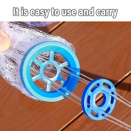 Frisbee Hand Casting Fishing Net Easy Throw Bait Net Swinging Tackle Gear