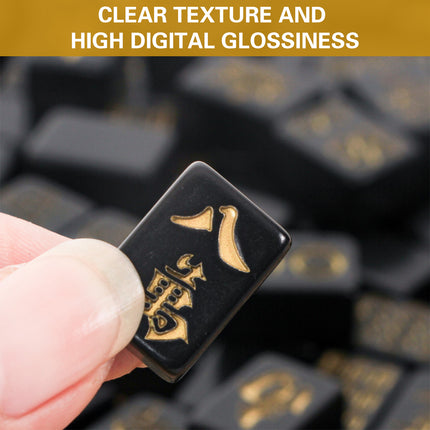 Portable 144PCS Universal Mahjong Set for Family Gatherings Home Entertainment