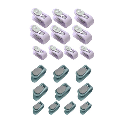 10/20pcs Quilt Retainer Cover Clips Invisible Needle-Free Thumb Buckle Bedding