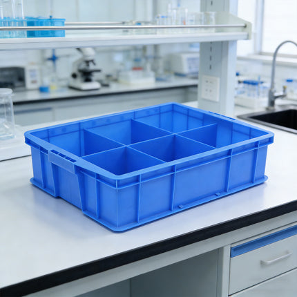 Thickened Plastic Storage Box 3/6 Compartments Storage Box for Hardware Tools