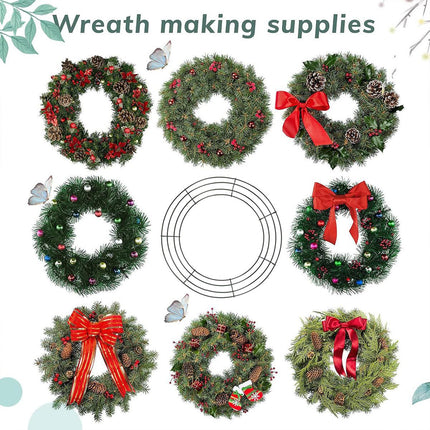 Festive Christmas Wreath Wire 10pcs Small Roll Floral Craft Decoration Supplies