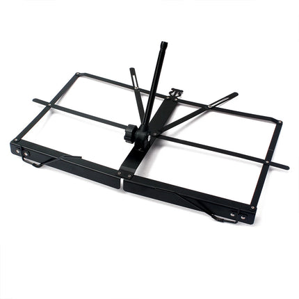 Portable Folding Music Stand Iron Desktop Book Holder Reading Sheet Rack Display