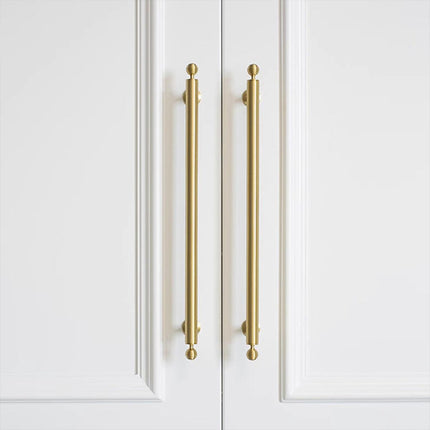 Copper Cabinet Handles 6 Sizes Modern Pulls for Wardrobe Drawer Shoe Cupboard
