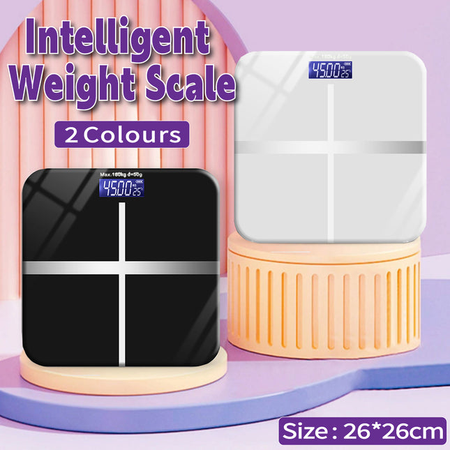 Smart Digital Body Scale Rechargeable Electronic Weight Scale for Home Use