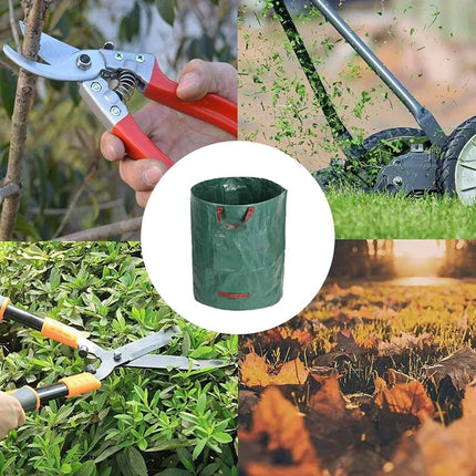 Garden Waste Bags 8 Pack 272L Reusable Heavy Duty Leaf Lawn Collection Sacks