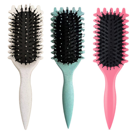 Bounce Curl Defining Styling Brush Air Cushion Comb for Hair Care and Styling