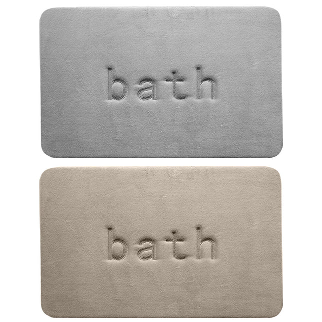 Bathroom Floor Mat Model A Water Absorbent Mat Anti Slip Toilet Carpet Rug Soft