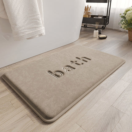 Bathroom Floor Mat Model A Water Absorbent Mat Anti Slip Toilet Carpet Rug Soft