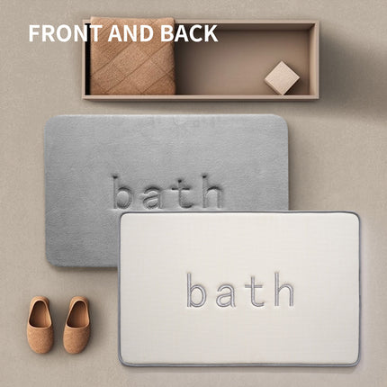 Bathroom Floor Mat Model A Water Absorbent Mat Anti Slip Toilet Carpet Rug Soft