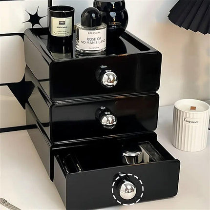 Multi-Layer Desktop Cosmetic Storage Box Office Drawer Organizer Rack Holder