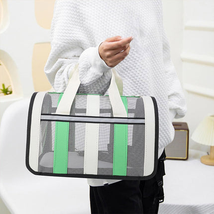 Pet Carrier Bag Portable Travel Cat Tote Bag Soft Breathable Cat Bag for Outdoor