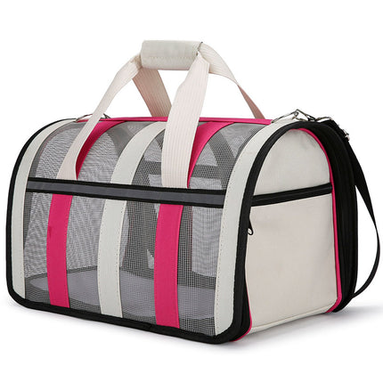 Pet Carrier Bag Portable Travel Cat Tote Bag Soft Breathable Cat Bag for Outdoor