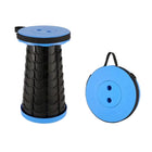Portable Telescopic Folding Stool Travel Outdoor Seat Compact Retractable Chair