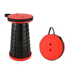 Portable Telescopic Folding Stool Travel Outdoor Seat Compact Retractable Chair