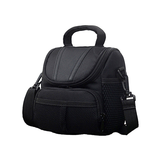 Shoulder Camera Bag Durable with Multi-Compartment for DSLR SLR Use 14x12x17cm