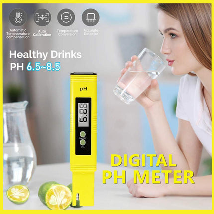 Digital Electric Ph Meter Lcd Tester Pocket Aquarium Water Test Pen Hydroponics - Aimall