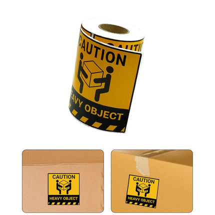 Heavy Duty Warning Label Stickers Handle With Care 300PCS 4.7inch Packaging