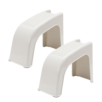 2 PCS Pedicure Stool Foot Care Nail Art Nail Cutting Stool Non-Slip Base Durable