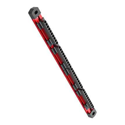 Magnet Strip Bit Holder 40 Slots Space Saving for Drill Bits Garage Workshop Use