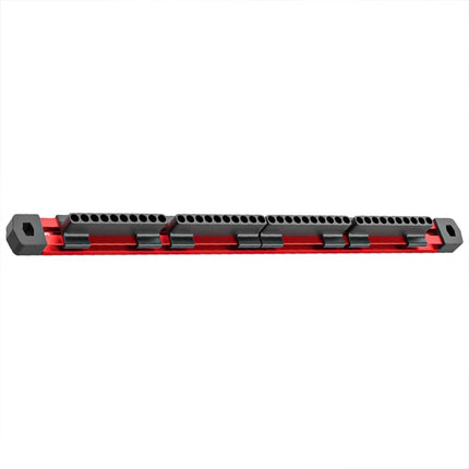 Magnet Strip Bit Holder 40 Slots Space Saving for Drill Bits Garage Workshop Use