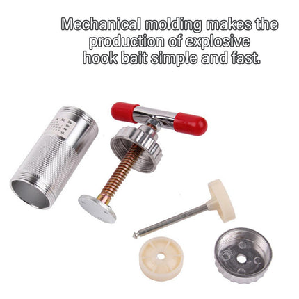 Explosive Bait Shaper Fishing Hookbait Molding Tool for Carp Feeder Tackle