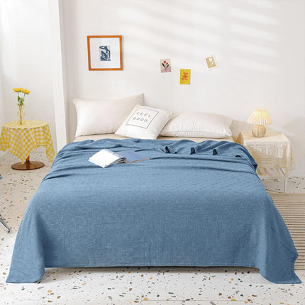 Knitted Blanket Warm Sofa Throw Soft Cozy Blanket Comfortable Home Decor Piece