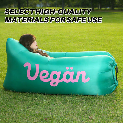 Inflatable Sofa Outdoor Portable Lazy Air Lounge For Camping Picnic Lightweight