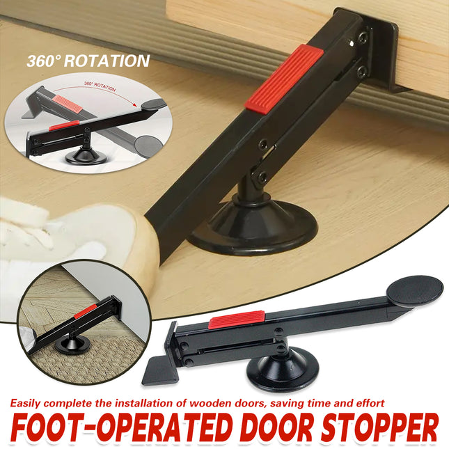 Wooden Door Installation Tool Foot Door Lifter Quick Fitting Auxiliary Stand