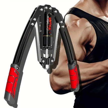 Hydraulic Arm Strengthener Mens Arm Strength Bar Home Exercise Fitness Grip