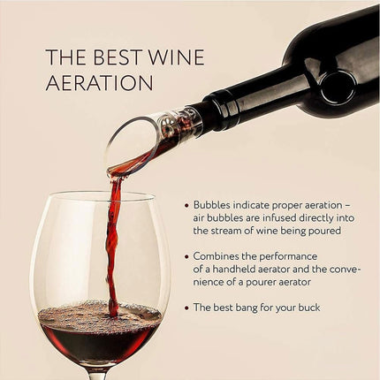 4PCS Wine Bottle Opener Set for Home Bar Kitchen Wine Lovers Birthday Gift
