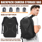Camera Backpack Waterproof Hardshell Customisable Photography 44 x 30 x 19cm