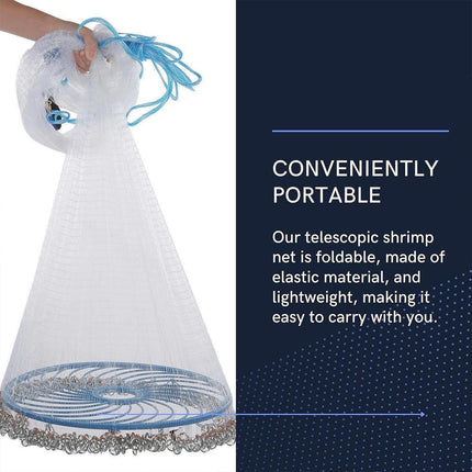 Frisbee Hand Casting Fishing Net Easy Throw Bait Net Swinging Tackle Gear
