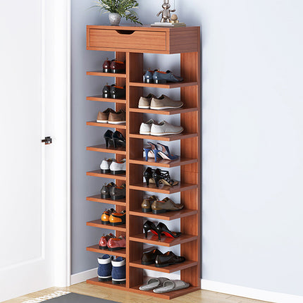 Multi Layer Space Saving Entryway Shoe Rack Large Capacity Sturdy Durable