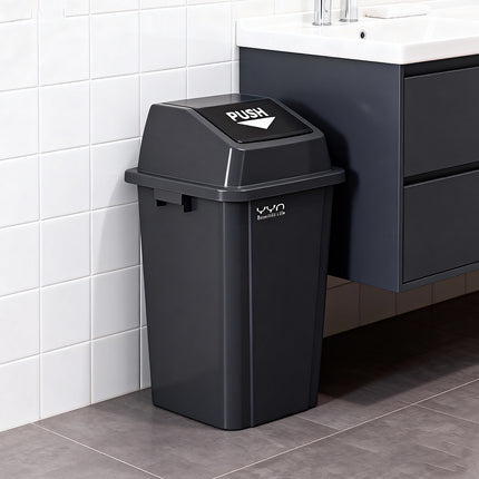Outdoor Garbage Large Capacity 100L Trash Can Durable with Handle